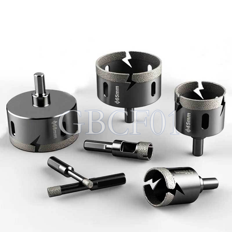 Core Drill Bit Diamond 100Mm - مثاقب ماسية ملحومة لحفر الثقوب في