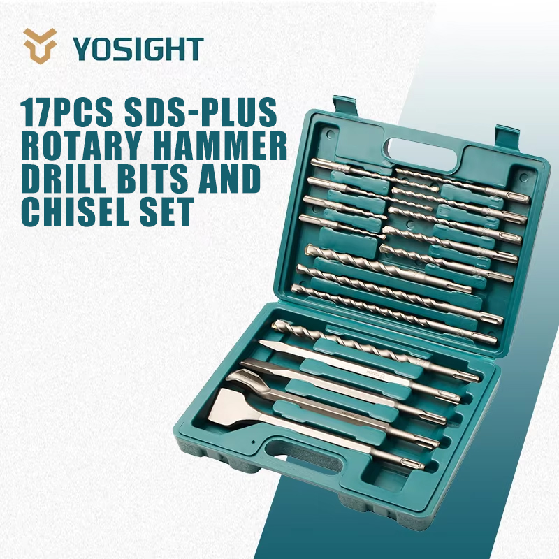 Sds Plus Drill Bit Set 17Pcs - طقم 17 قطعة من رؤوس الحفر