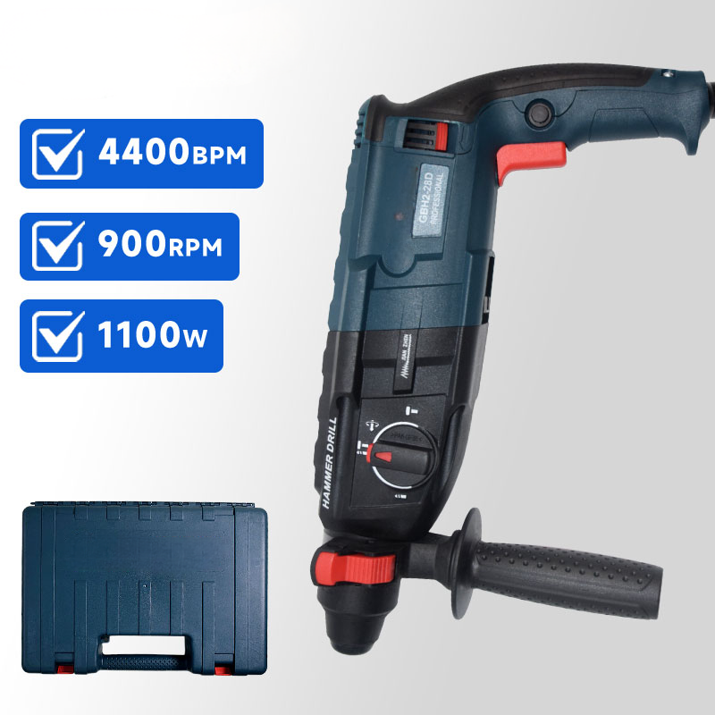 Rotary Hammer Drill Sds Plus 800W - مطرقة دوارة GBH2-28 بولدوغ إكستريم، مقاس