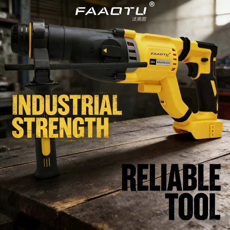 Cordless Rotary Hammer 20V Brushless - مثقاب كهربائي دوار لاسلكي بدون فرشاة