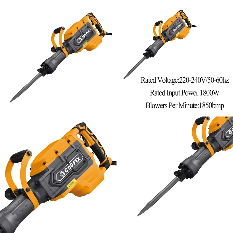 Hammer Drill Concrete 13Mm - 【CHIMU HOME】 مثقاب كهربائي بقوة 1800
