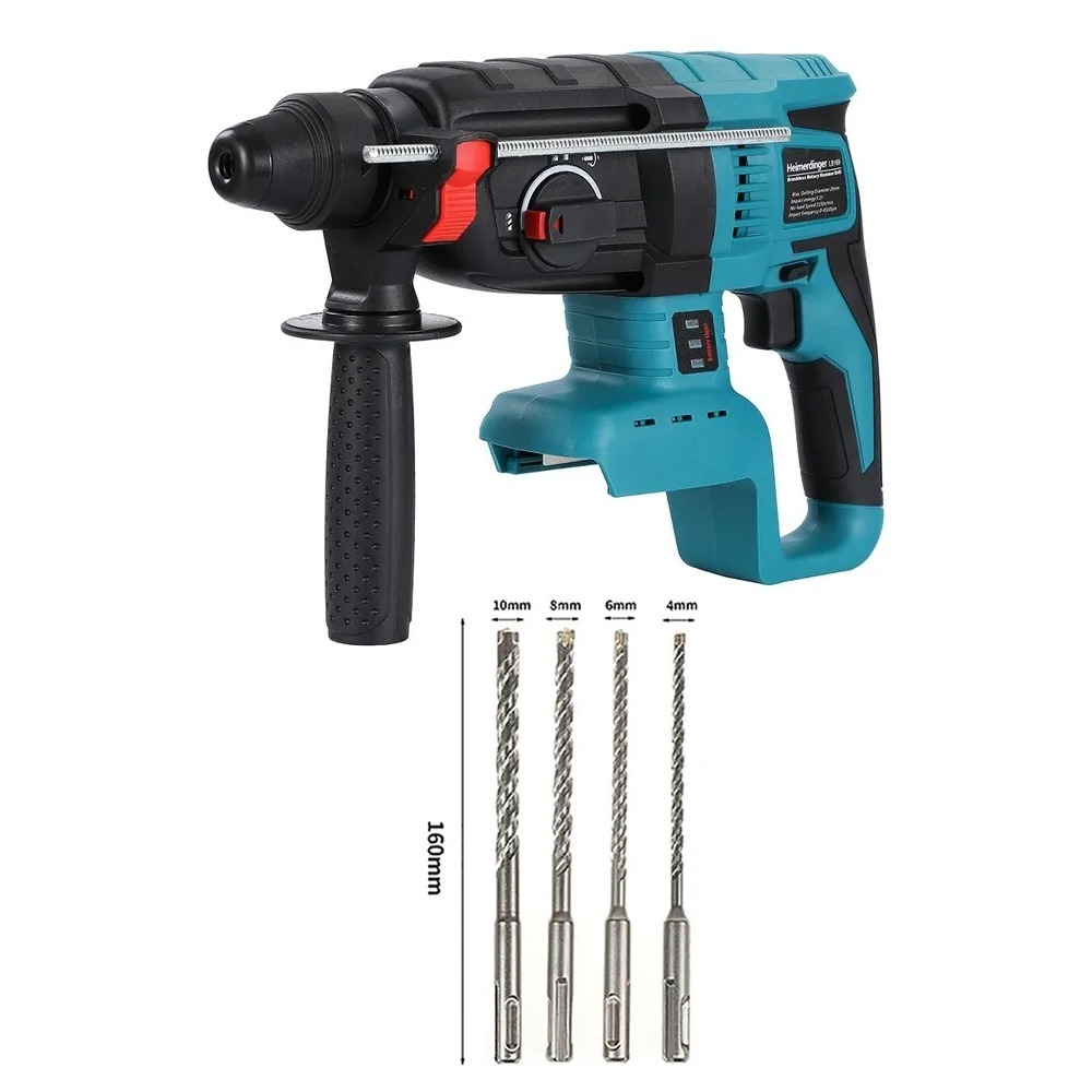 Rotary Hammer Drill Sds Plus 800W - مثقاب مطرقة دوارة SDS-Plus بدون فرش