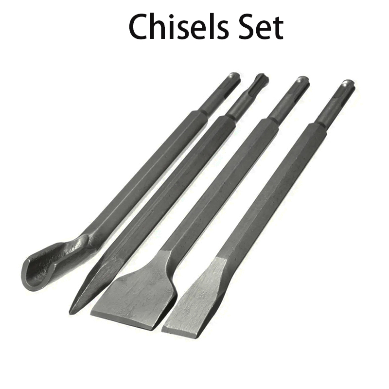 Rotary Hammer Chisel Bit Flat - أداة حفر كهربائية SDS متعددة الاستخدامات: