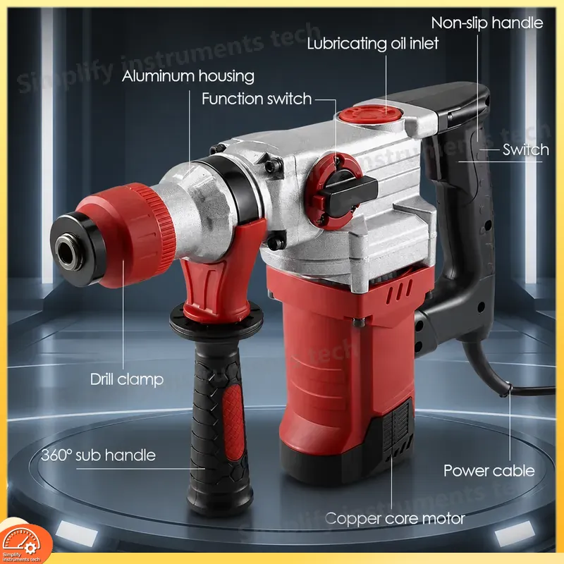 Rotary Hammer Drill 26Mm - مثقاب دوار SDS Plus بقطر 26
