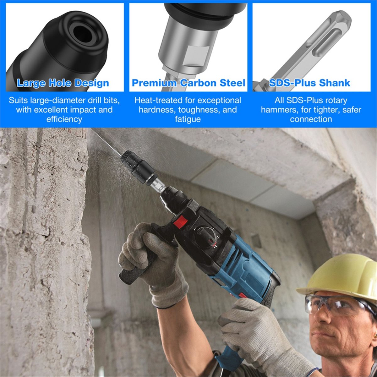 محول SDS Plus إلى SDS Max من R - مراجعة Sds Plus Chuck Adapter وسعره