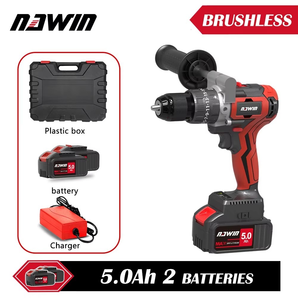 مثقاب كهربائي لاسلكي 20 فولت،  - مراجعة Hammer Drill Concrete 13Mm وسعره