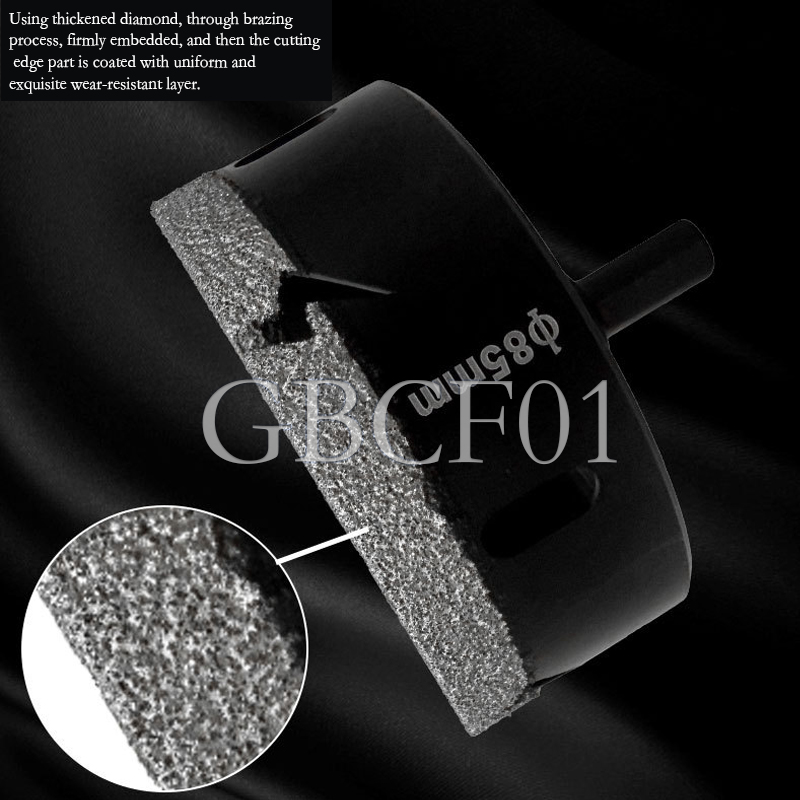 مثاقب ماسية ملحومة لحفر الثقوب - مراجعة Core Drill Bit Diamond 100Mm وسعره