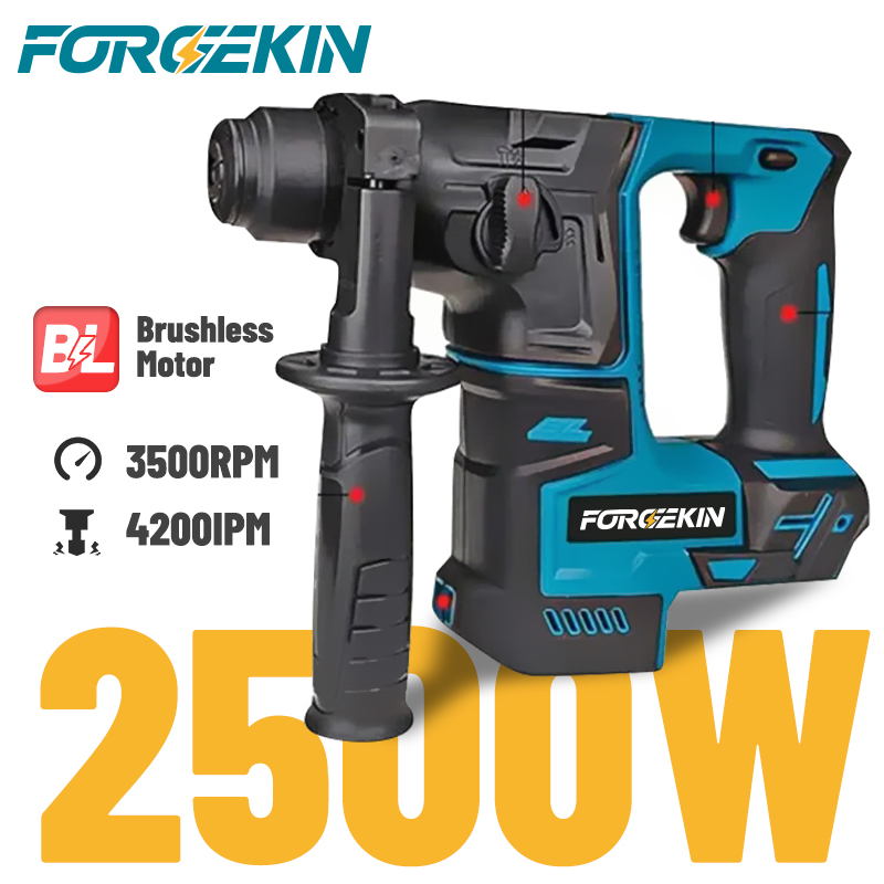 مثقاب كهربائي لاسلكي من فورج ك - مراجعة Cordless Rotary Hammer 20V Brushless وسعره