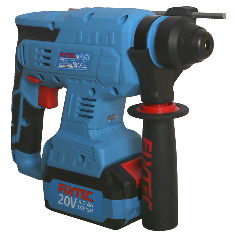 مثقاب مطرقي كهربائي لاسلكي بدو - مراجعة Cordless Rotary Hammer 20V Brushless وسعره