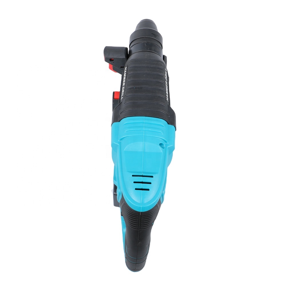 طقم مثقاب دوار لاسلكي ببطاريتي - مراجعة Cordless Rotary Hammer 20V Brushless وسعره