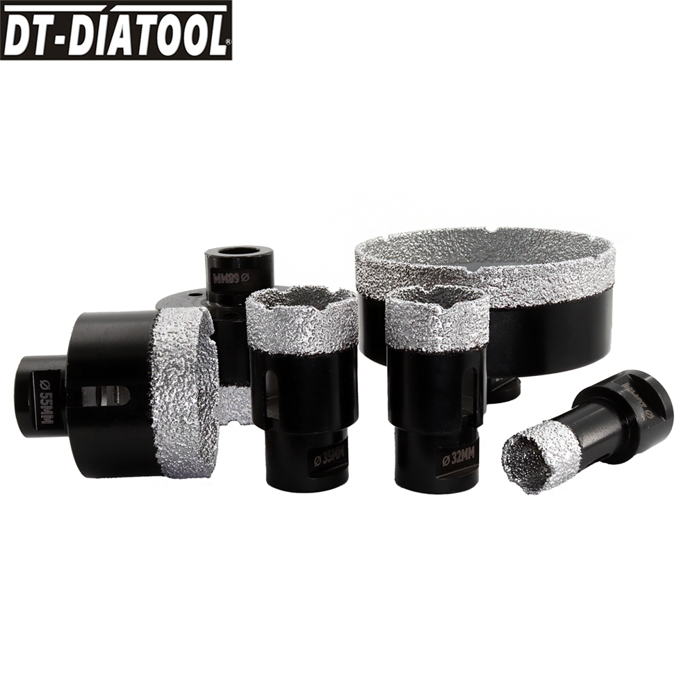 DT-DIATOOL 6 قطعة ضياء 20-100  - مراجعة Core Drill Bit Diamond 100Mm وسعره