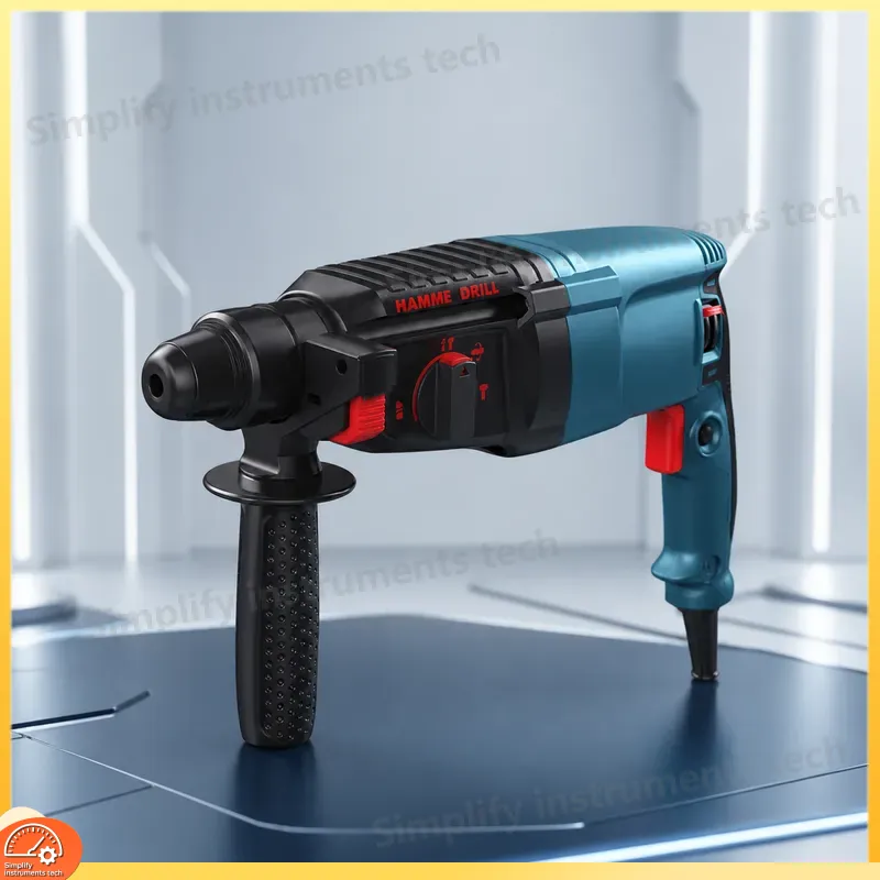 مثقاب دوار بقوة 800 واط مع نظا - مراجعة Rotary Hammer Drill Sds Plus 800W وسعره