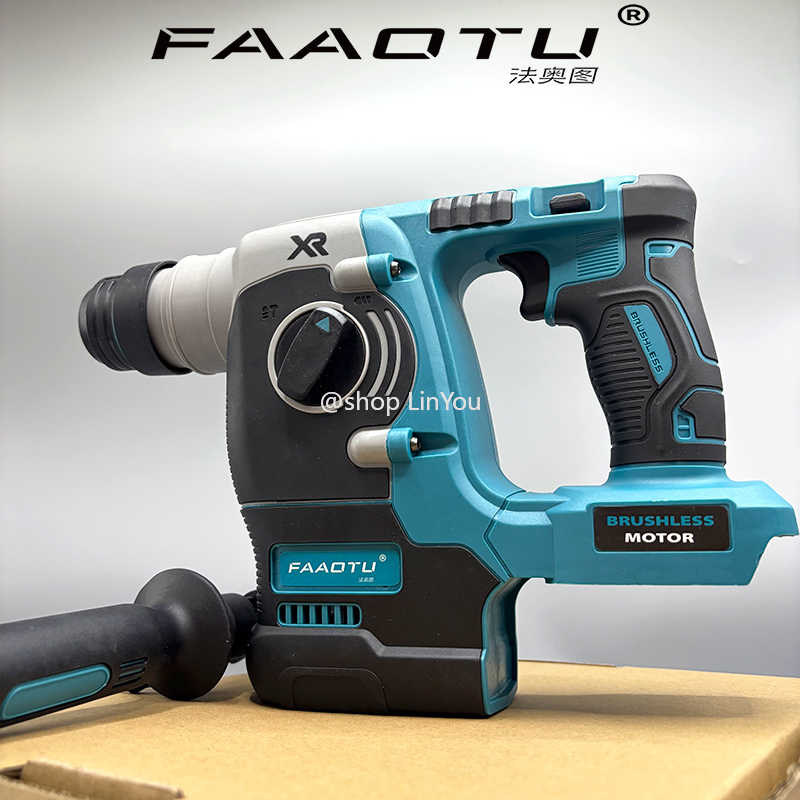 FAAOTU 18 فولت/20 فولت ماكس SD - مراجعة Cordless Rotary Hammer 20V Brushless وسعره