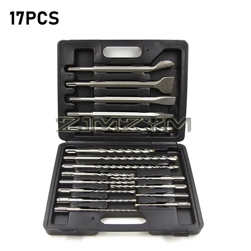 17 قطعة/المجموعة مطرقة كهربائي - مراجعة Sds Plus Drill Bit Set 17Pcs وسعره