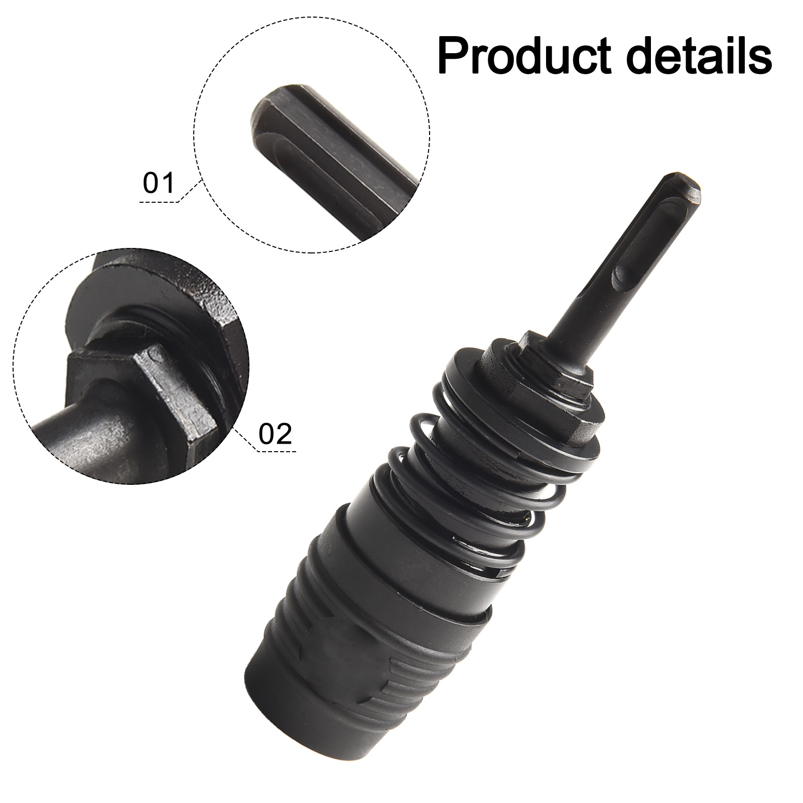 محول تشاك للمثاقب المطرقية يحو - مراجعة Sds Plus Chuck Adapter وسعره