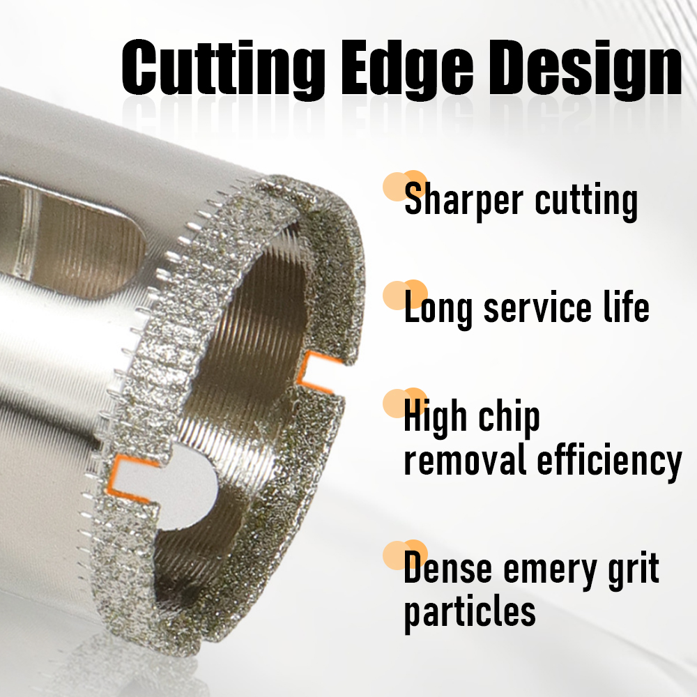 مثقاب زجاج ماسي مطلي 3-100 مم  - مراجعة Core Drill Bit Diamond 100Mm وسعره