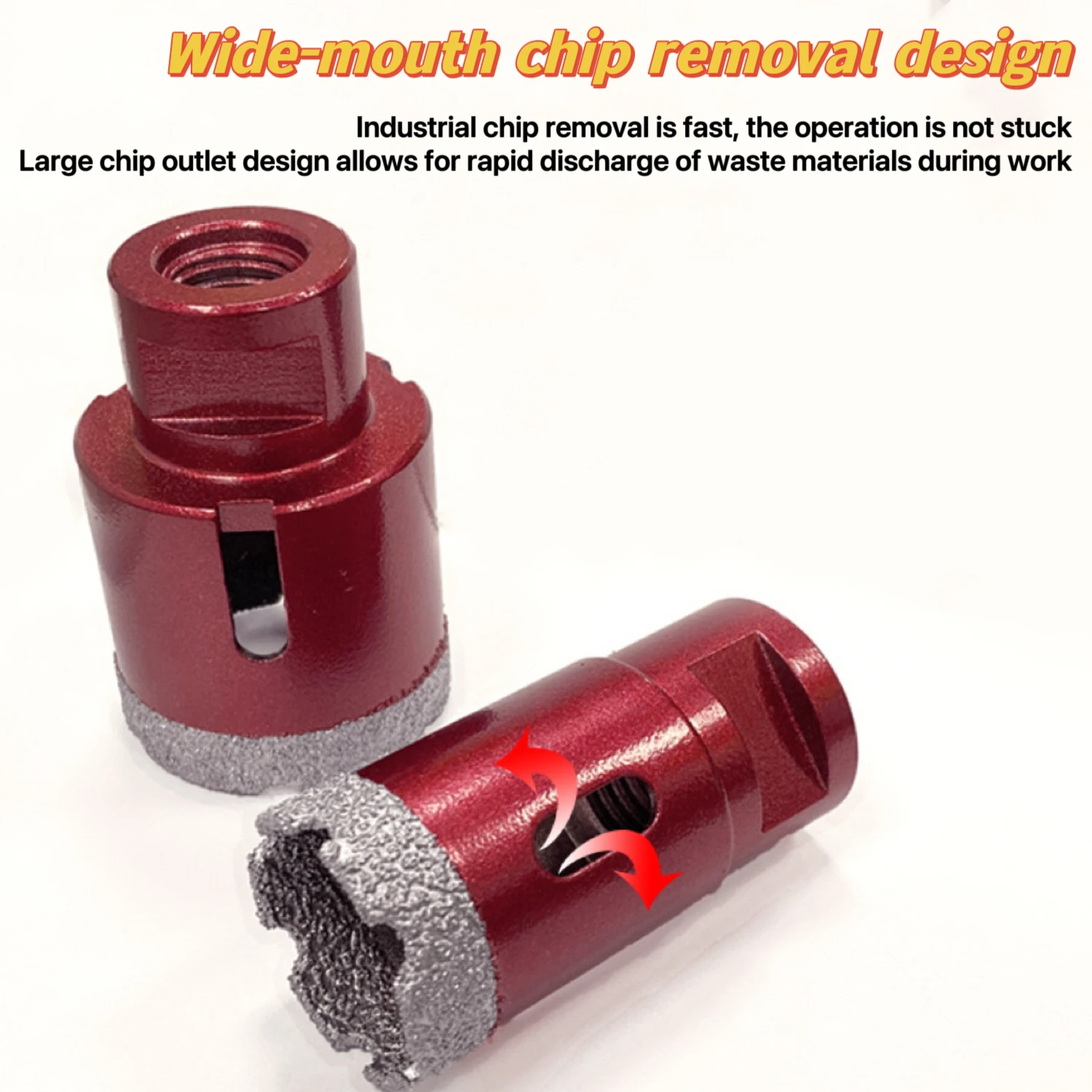1 قطعة ريشة حفر أساسية ملحومة  - مراجعة Core Drill Bit Diamond 100Mm وسعره