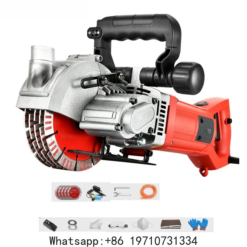 آلة حفر وتشقيق الجدران الكهربا - مراجعة Wall Chaser Machine Concrete وسعره