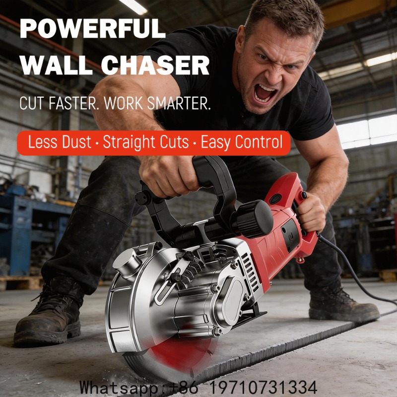 آلة حفر وتشقيق الجدران الكهربا - مراجعة Wall Chaser Machine Concrete وسعره
