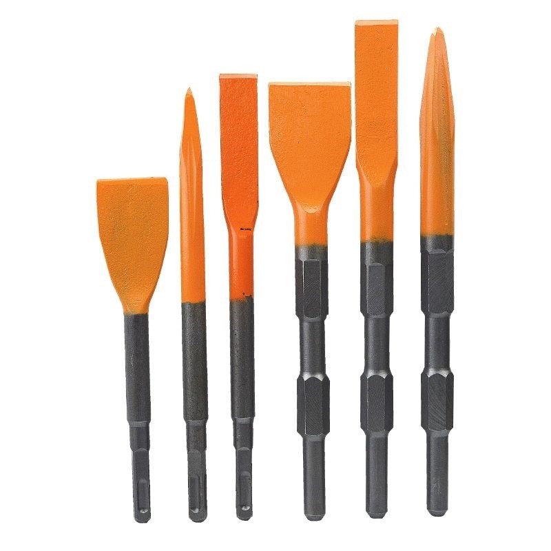 مجموعة أزاميل من الفولاذ الزنب - مراجعة Rotary Hammer Chisel Bit Flat وسعره