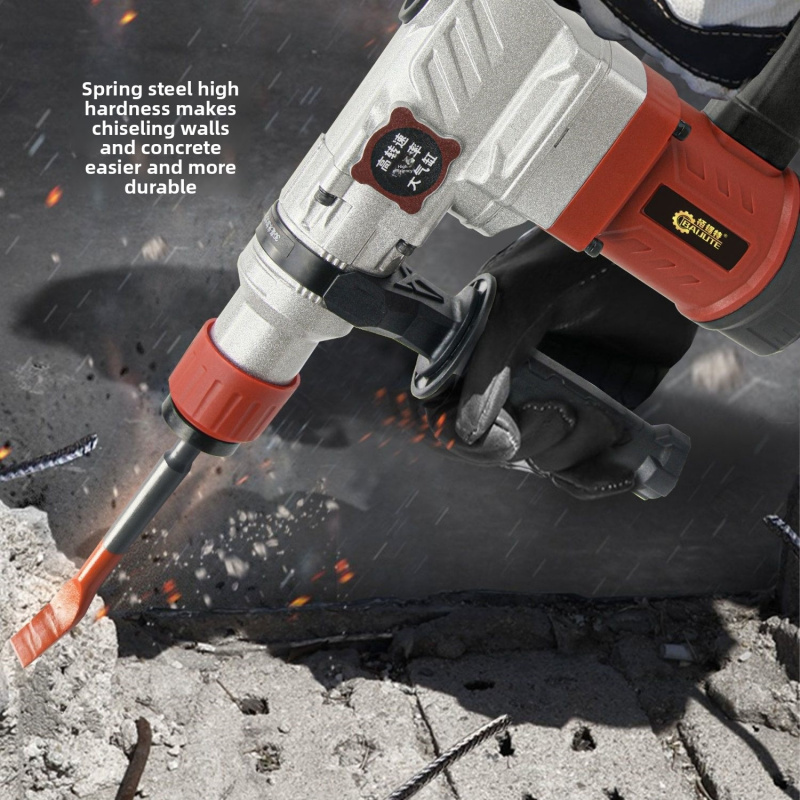 مجموعة أزاميل من الفولاذ الزنب - مراجعة Rotary Hammer Chisel Bit Flat وسعره