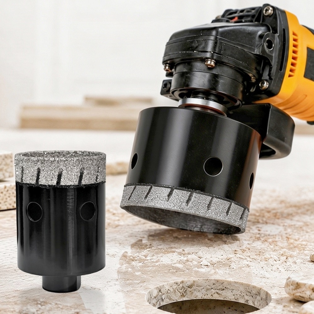 لقمة حفر ماسية ملحومة M10 بقطر - مراجعة Core Drill Bit Diamond 100Mm وسعره