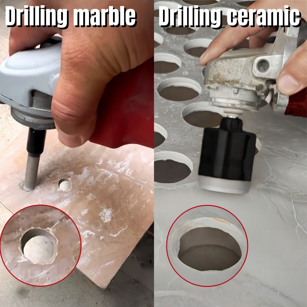 لقمة حفر ماسية ملحومة M10 بقطر - مراجعة Core Drill Bit Diamond 100Mm وسعره