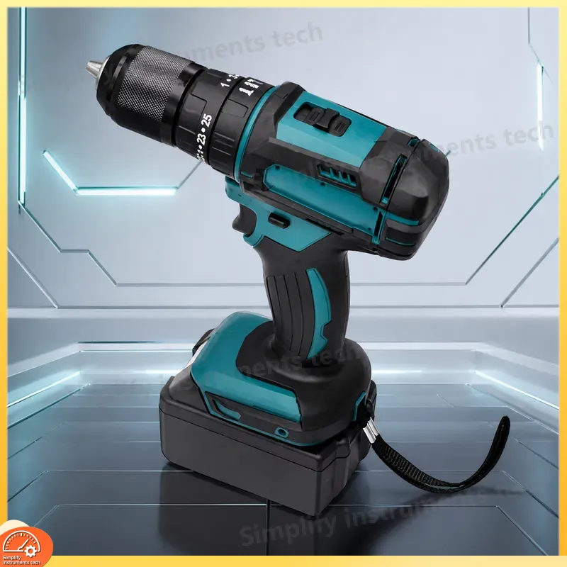 مثقاب دوار لاسلكي 13 مم مع بطا - مراجعة Hammer Drill Concrete 13Mm وسعره