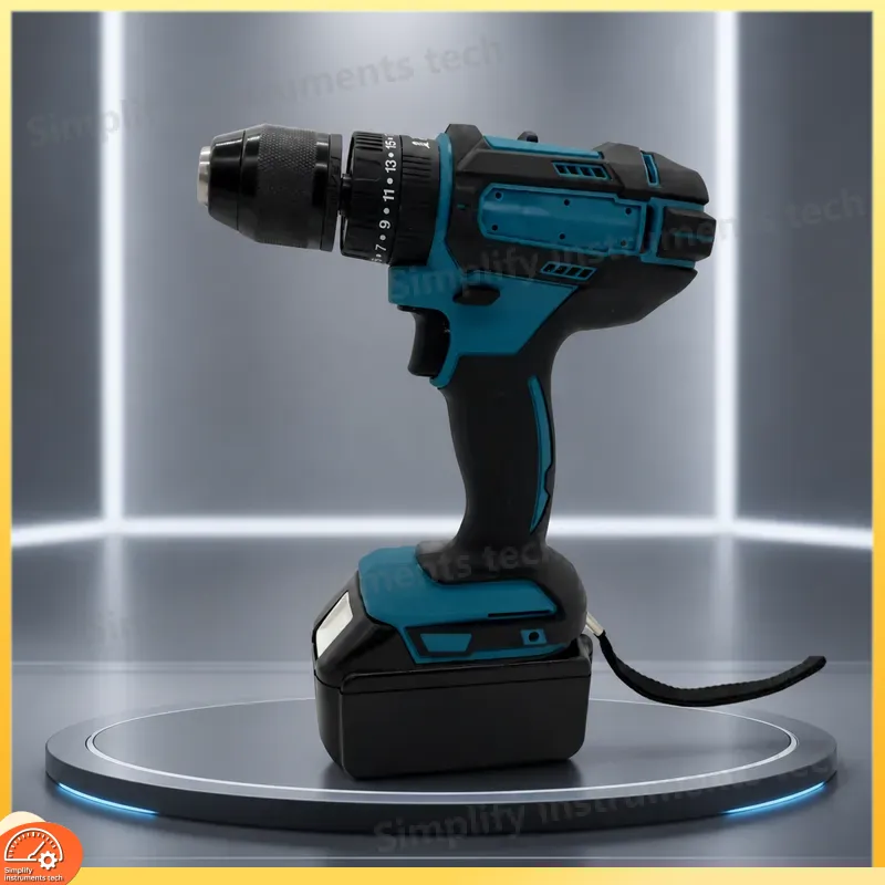 مثقاب دوار لاسلكي 13 مم مع بطا - مراجعة Hammer Drill Concrete 13Mm وسعره
