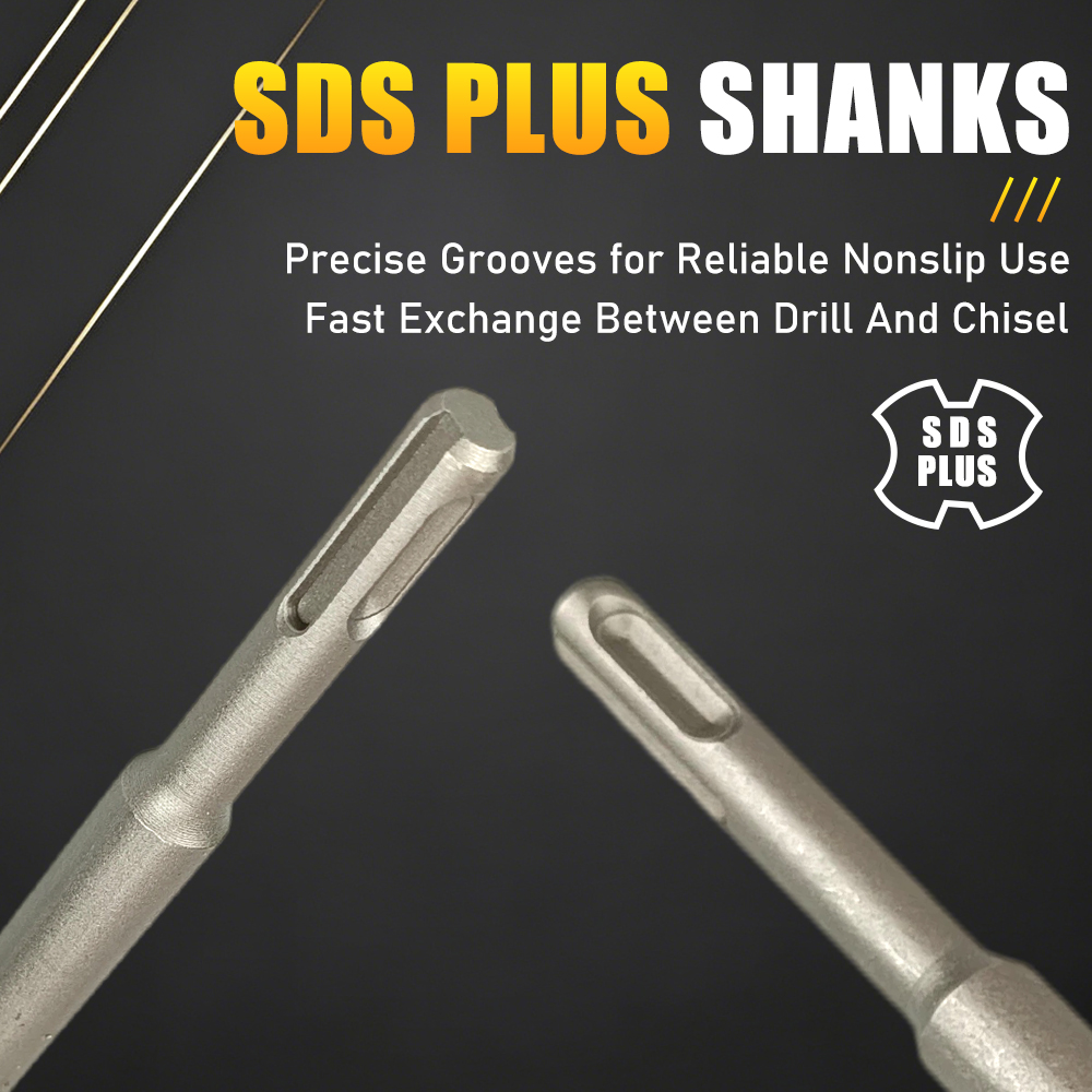 مجموعة رؤوس مطرقة دوارة SDS Pl - مراجعة Rotary Hammer Chisel Bit Flat وسعره