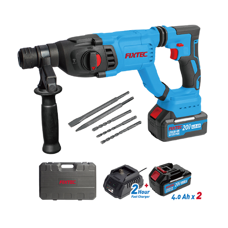 مثقاب دوار لاسلكي احترافي 26 م - مراجعة Rotary Hammer Drill 26Mm وسعره