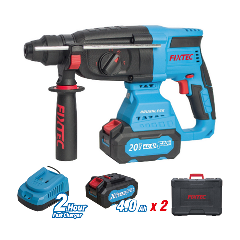 مثقاب دوار لاسلكي احترافي 26 م - مراجعة Rotary Hammer Drill 26Mm وسعره