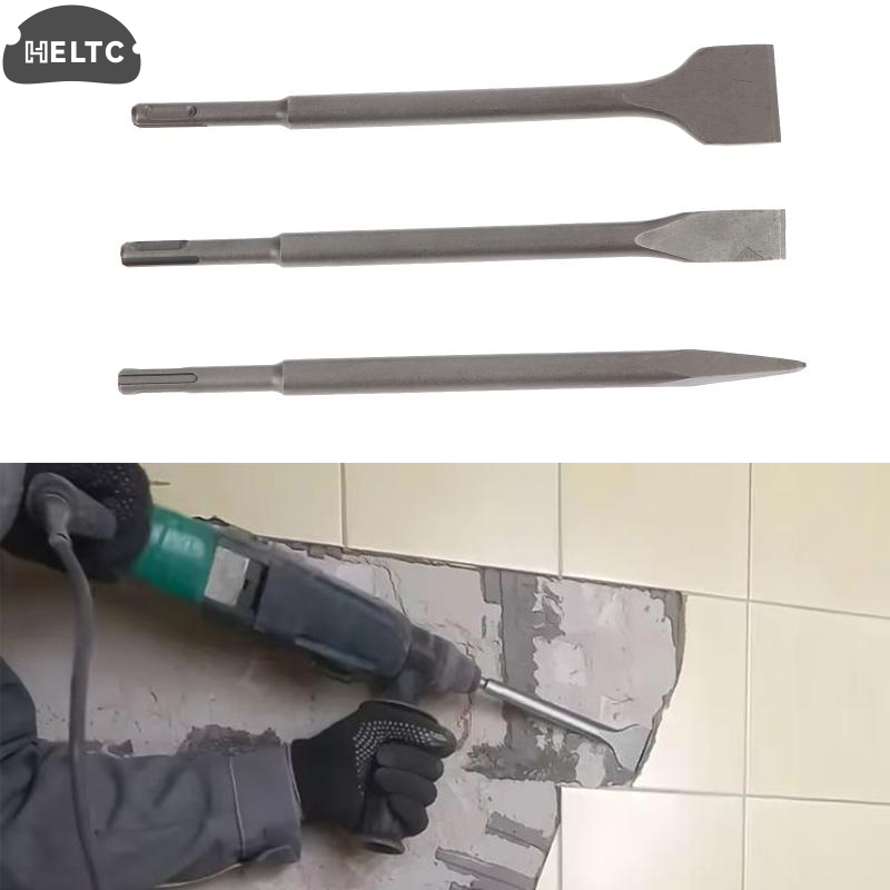 طقم أزاميل SDS-Plus مكون من 3  - مراجعة Rotary Hammer Chisel Bit Flat وسعره