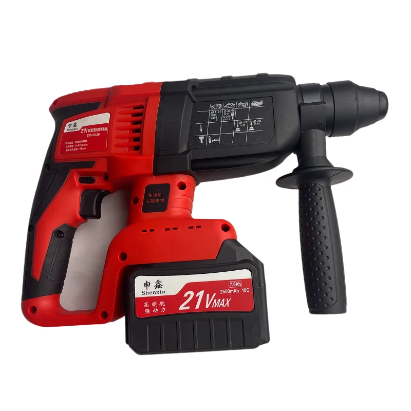 مثقاب دوار صناعي لاسلكي سينجكس - مراجعة Rotary Hammer Drill Sds Plus 800W وسعره