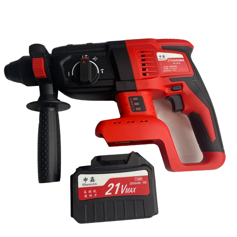مثقاب دوار صناعي لاسلكي سينجكس - مراجعة Rotary Hammer Drill Sds Plus 800W وسعره