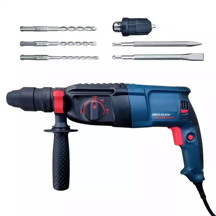 منتج رائج: مثقاب دوار كهربائي  - مراجعة Rotary Hammer Drill Sds Plus 800W وسعره