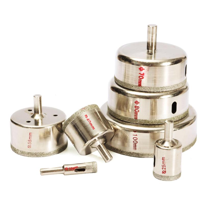 7 قطع من مثاقب الحفر المعدنية  - مراجعة Core Drill Bit Diamond 100Mm وسعره