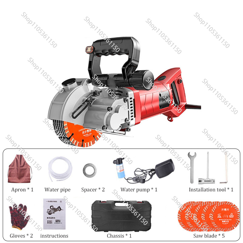 آلة تخطيط وتشقيق الجدران الكهر - مراجعة Wall Chaser Machine Concrete وسعره