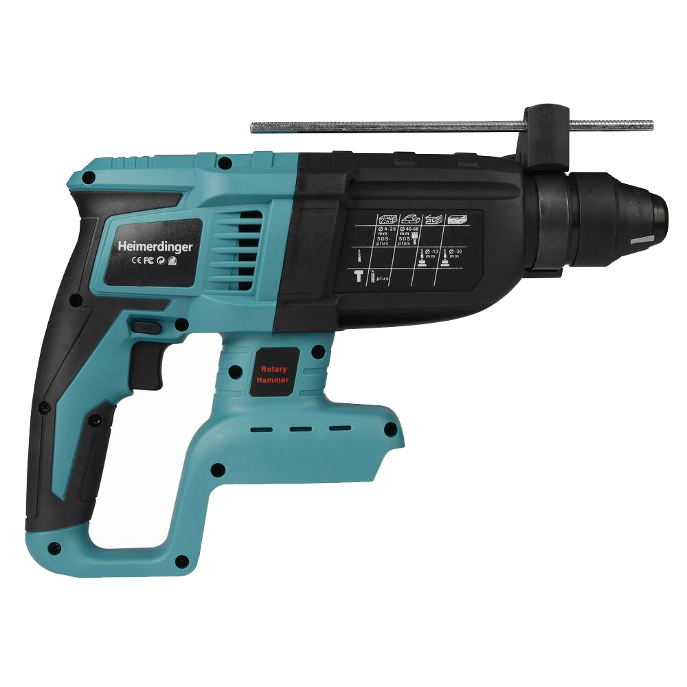 مثقاب ثقيل متعدد الوظائف مع مخ - مراجعة Rotary Hammer Drill 26Mm وسعره