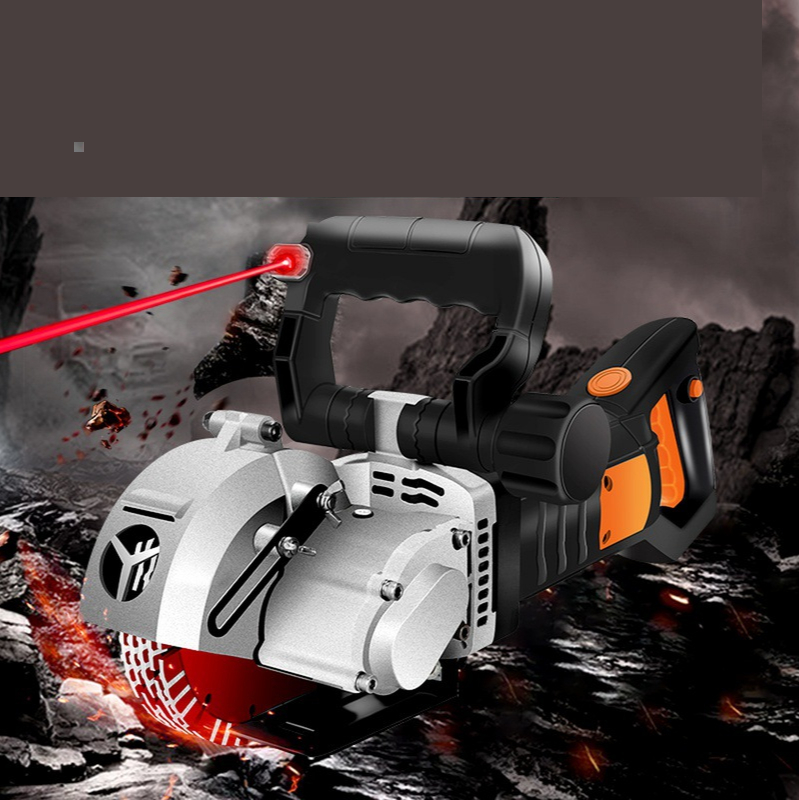 220 فولت 5800 واط الكهربائية ا - مراجعة Wall Chaser Machine Concrete وسعره