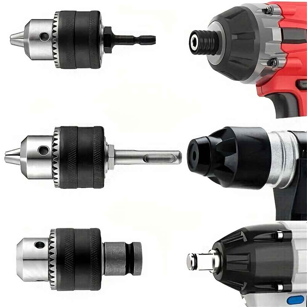 طقم من 5 قطع، مقبض مثقاب معدني - مراجعة Sds Plus Chuck Adapter وسعره