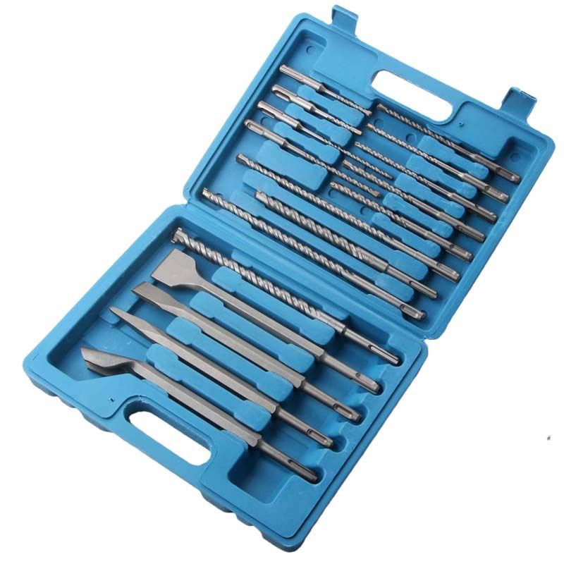 17 قطعة/المجموعة مطرقة كهربائي - مراجعة Sds Plus Drill Bit Set 17Pcs وسعره