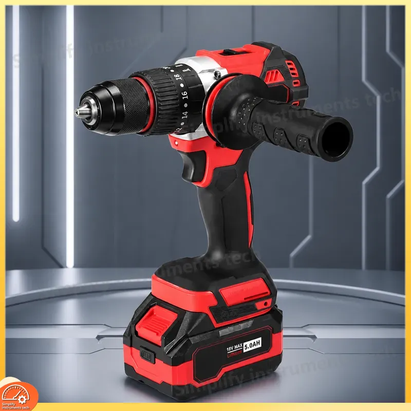 مثقاب طرق لاسلكي بدون فرشاة 18 - مراجعة Hammer Drill Concrete 13Mm وسعره